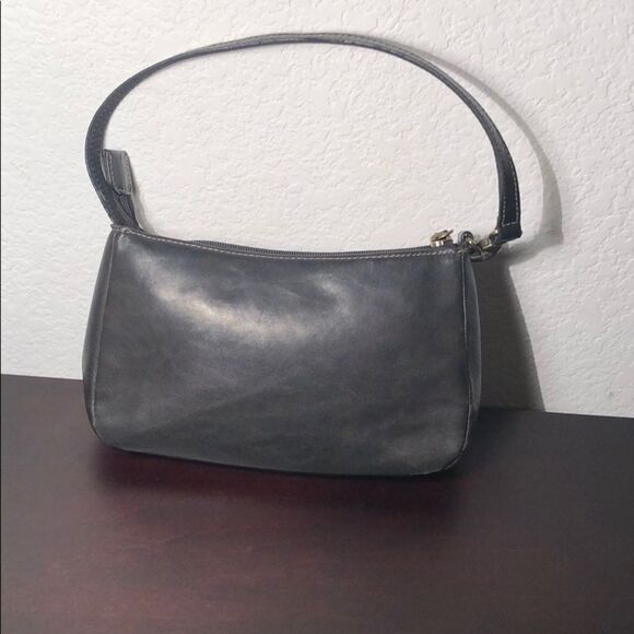 Small black Leather Purse - Picture 1 of 5